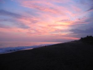 Sonnenuntergang Monterrico